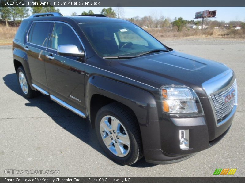 Iridium Metallic / Jet Black 2013 GMC Terrain Denali