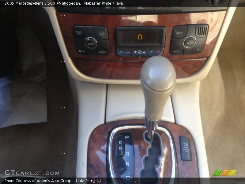 Alabaster White / Java 2005 Mercedes-Benz S 500 4Matic Sedan