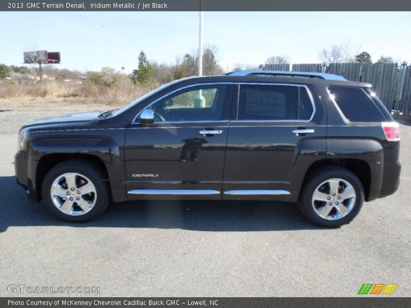 Iridium Metallic / Jet Black 2013 GMC Terrain Denali