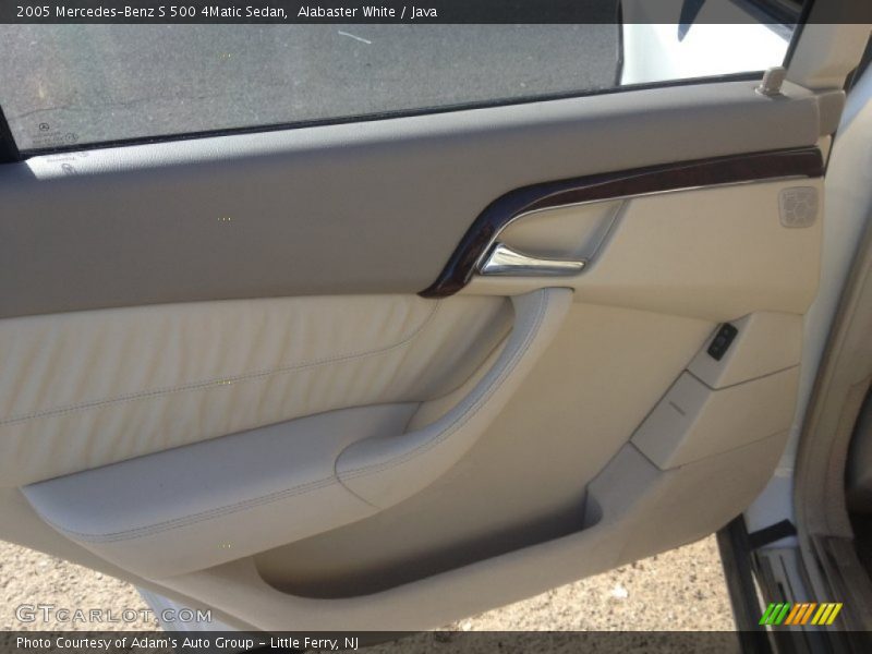 Alabaster White / Java 2005 Mercedes-Benz S 500 4Matic Sedan