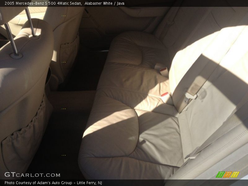 Alabaster White / Java 2005 Mercedes-Benz S 500 4Matic Sedan