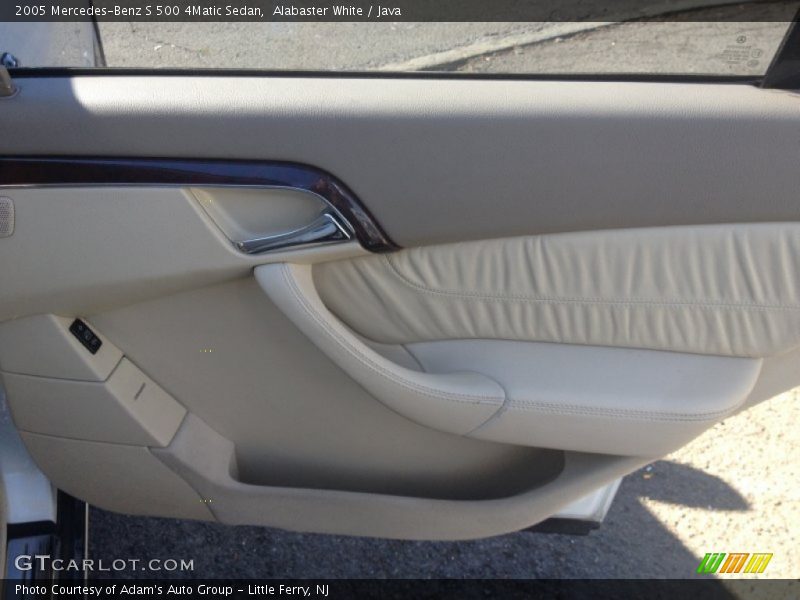 Alabaster White / Java 2005 Mercedes-Benz S 500 4Matic Sedan