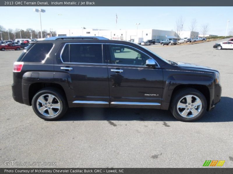 Iridium Metallic / Jet Black 2013 GMC Terrain Denali