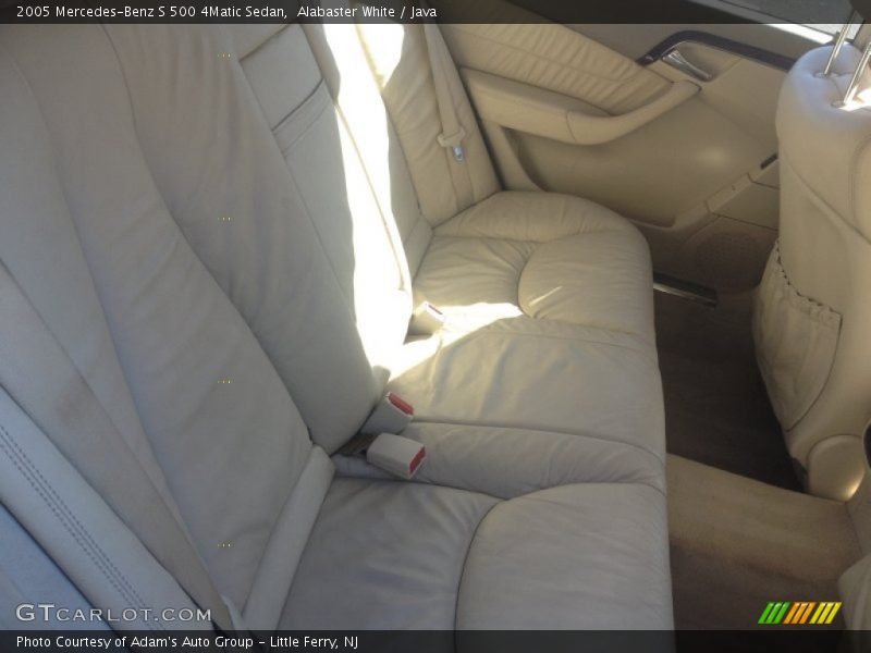 Alabaster White / Java 2005 Mercedes-Benz S 500 4Matic Sedan