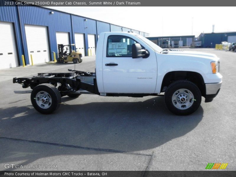  2013 Sierra 2500HD Regular Cab Chassis Summit White