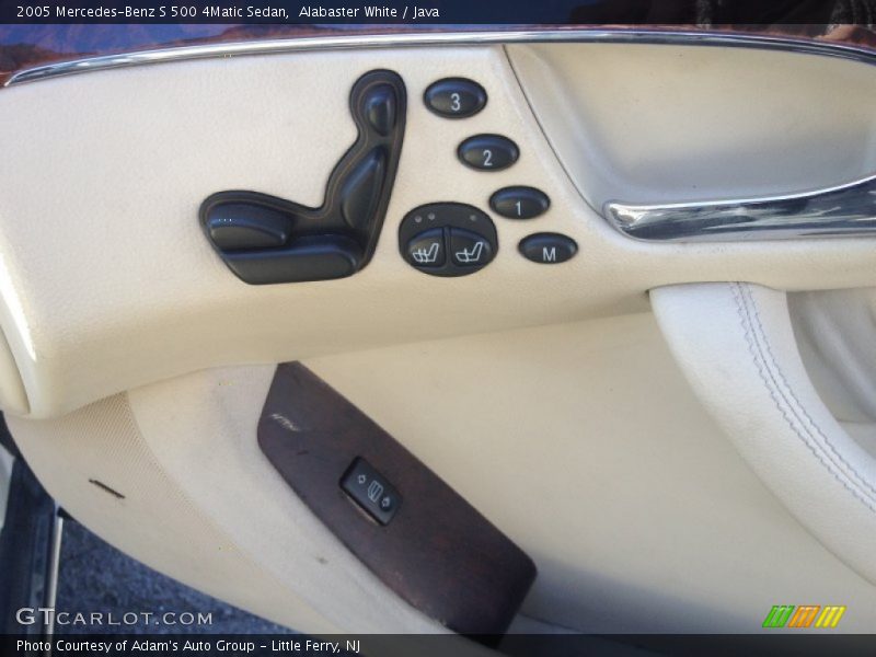 Alabaster White / Java 2005 Mercedes-Benz S 500 4Matic Sedan