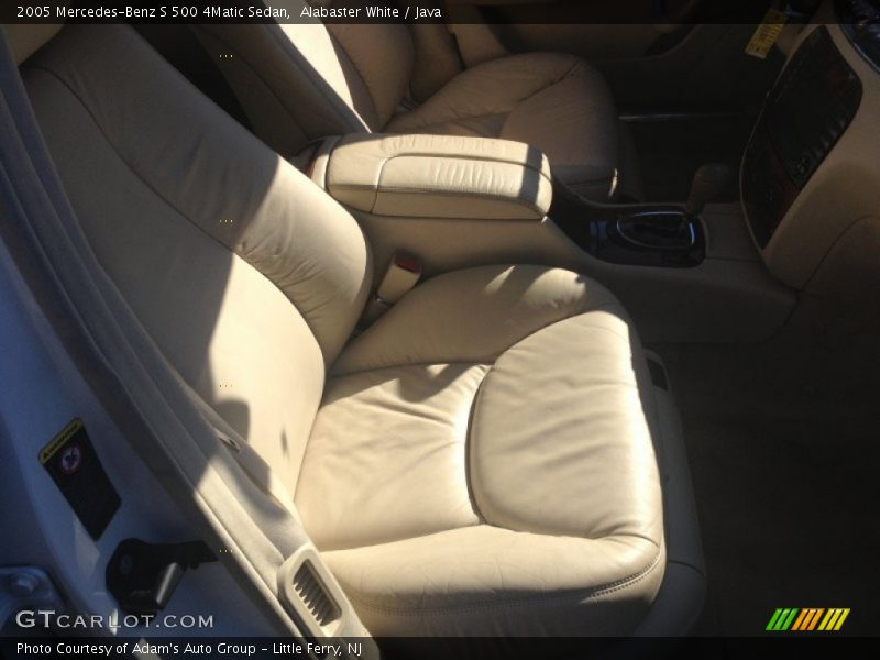 Alabaster White / Java 2005 Mercedes-Benz S 500 4Matic Sedan