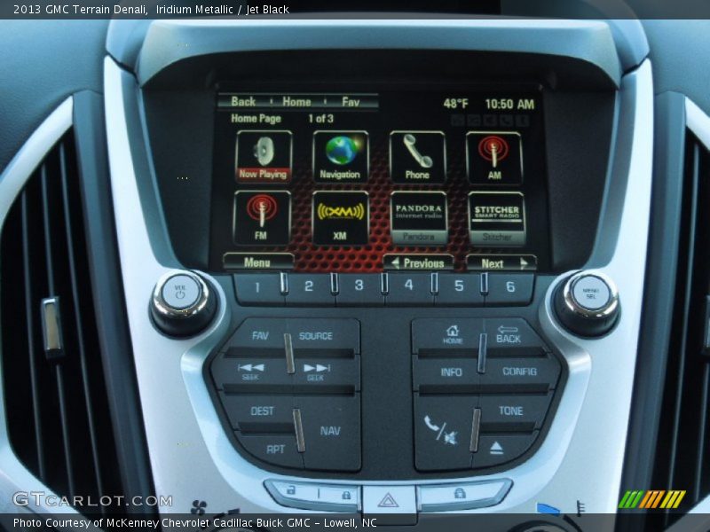 Iridium Metallic / Jet Black 2013 GMC Terrain Denali