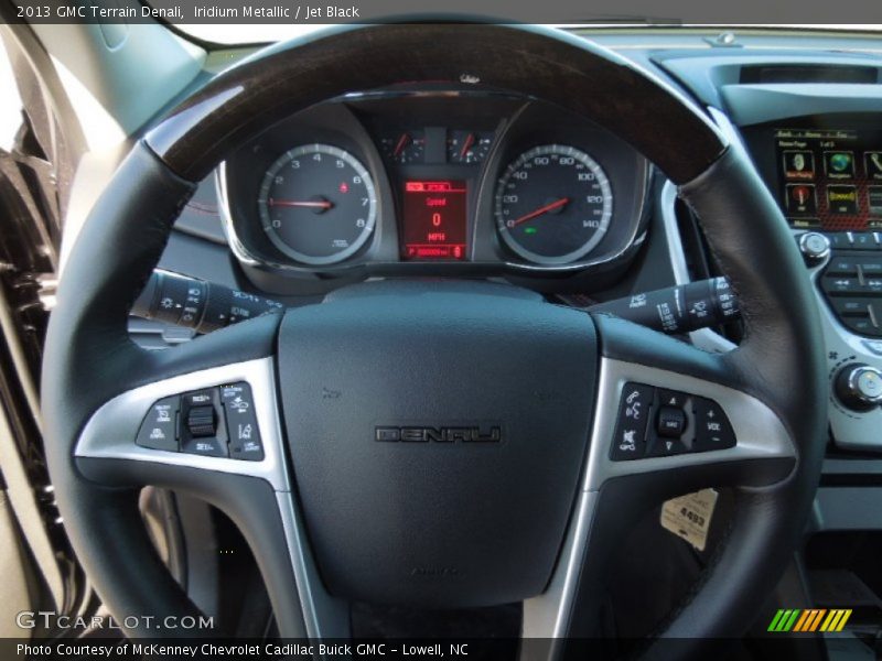 Iridium Metallic / Jet Black 2013 GMC Terrain Denali
