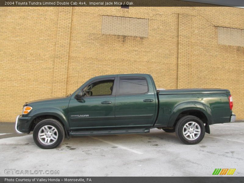 Imperial Jade Mica / Oak 2004 Toyota Tundra Limited Double Cab 4x4