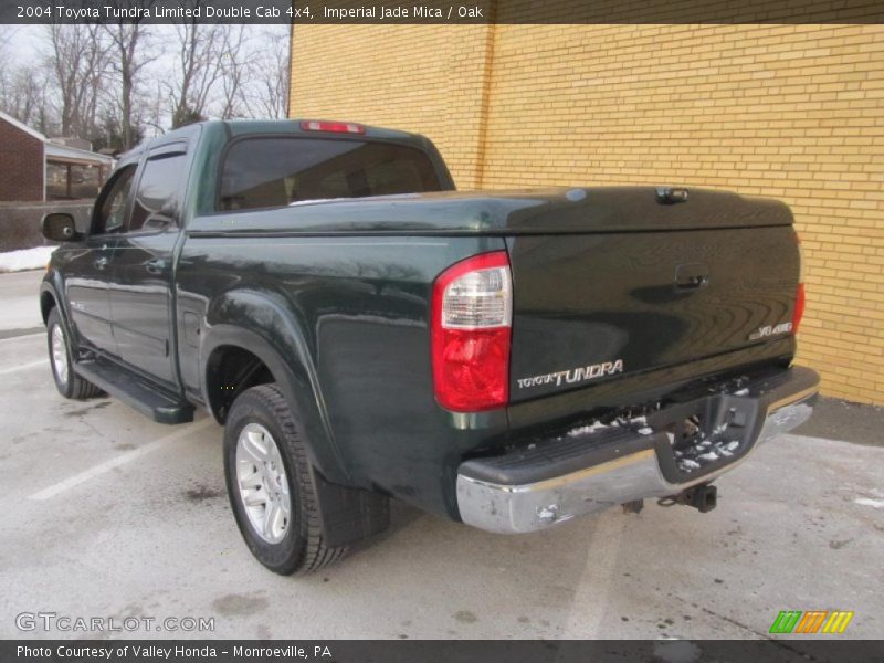 Imperial Jade Mica / Oak 2004 Toyota Tundra Limited Double Cab 4x4