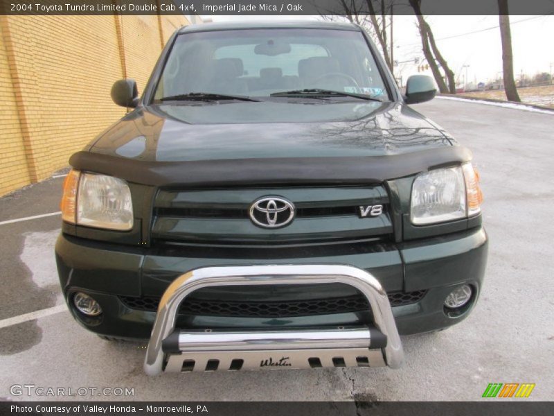 Imperial Jade Mica / Oak 2004 Toyota Tundra Limited Double Cab 4x4