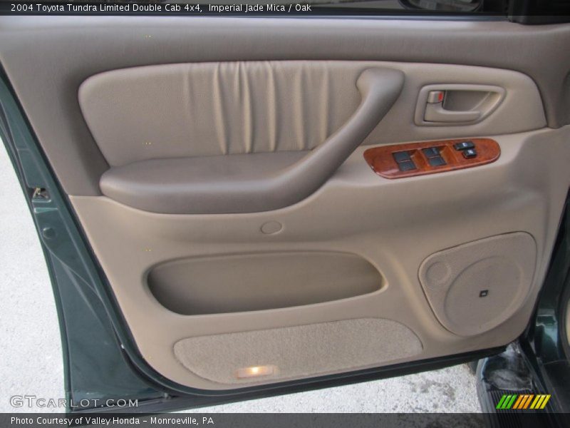 Imperial Jade Mica / Oak 2004 Toyota Tundra Limited Double Cab 4x4