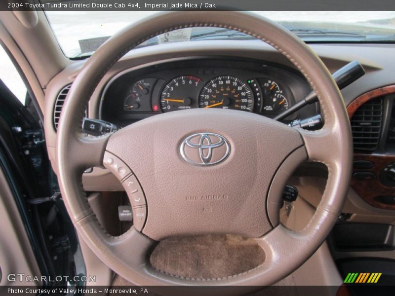 Imperial Jade Mica / Oak 2004 Toyota Tundra Limited Double Cab 4x4
