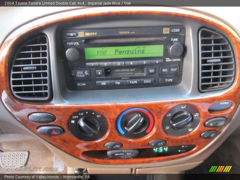 Imperial Jade Mica / Oak 2004 Toyota Tundra Limited Double Cab 4x4