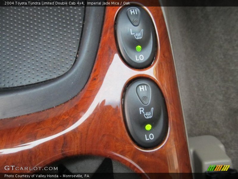 Imperial Jade Mica / Oak 2004 Toyota Tundra Limited Double Cab 4x4