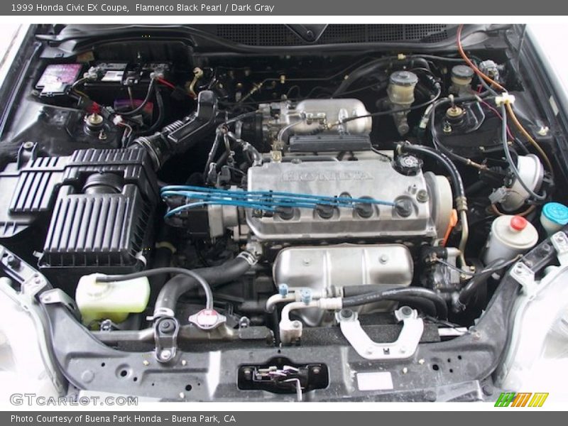  1999 Civic EX Coupe Engine - 1.6 Liter SOHC 16V VTEC 4 Cylinder