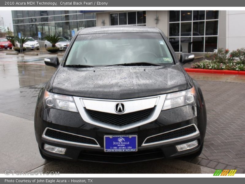 Crystal Black Pearl / Ebony 2010 Acura MDX Technology