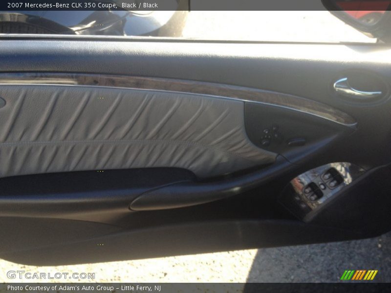 Black / Black 2007 Mercedes-Benz CLK 350 Coupe