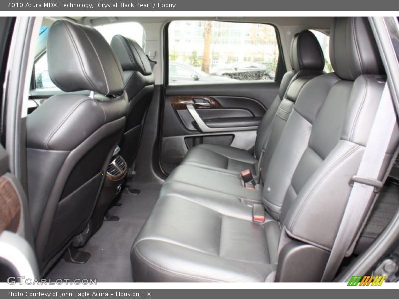 Crystal Black Pearl / Ebony 2010 Acura MDX Technology