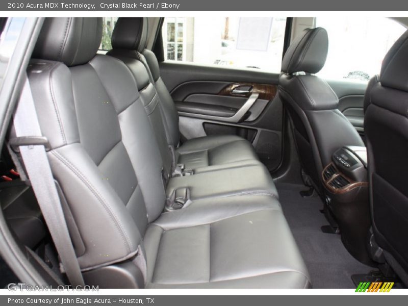 Crystal Black Pearl / Ebony 2010 Acura MDX Technology