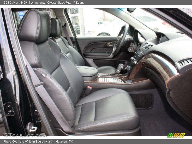 Crystal Black Pearl / Ebony 2010 Acura MDX Technology