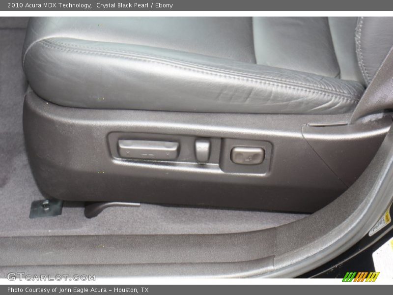 Crystal Black Pearl / Ebony 2010 Acura MDX Technology