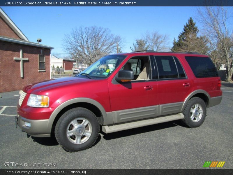 Redfire Metallic / Medium Parchment 2004 Ford Expedition Eddie Bauer 4x4