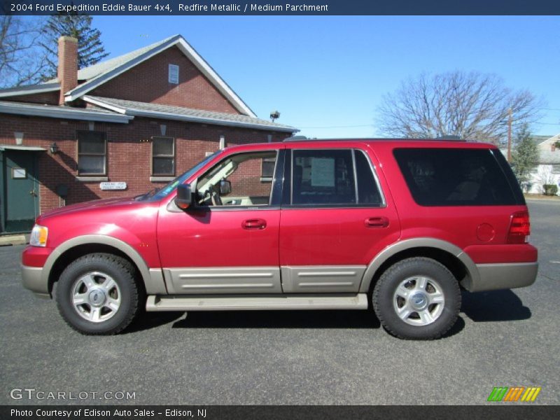 Redfire Metallic / Medium Parchment 2004 Ford Expedition Eddie Bauer 4x4