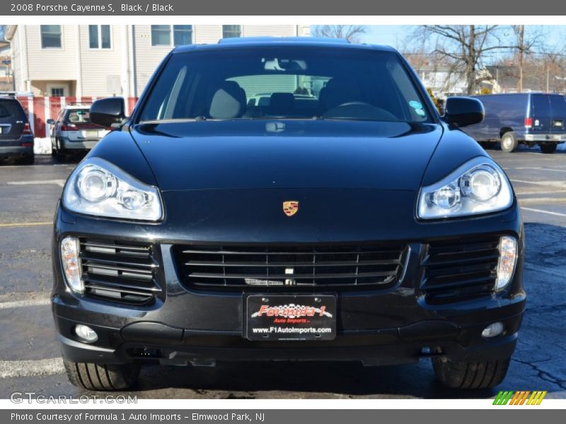 Black / Black 2008 Porsche Cayenne S
