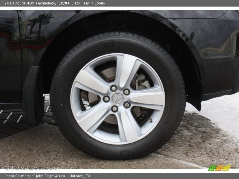 Crystal Black Pearl / Ebony 2010 Acura MDX Technology