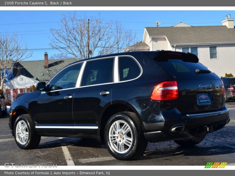 Black / Black 2008 Porsche Cayenne S