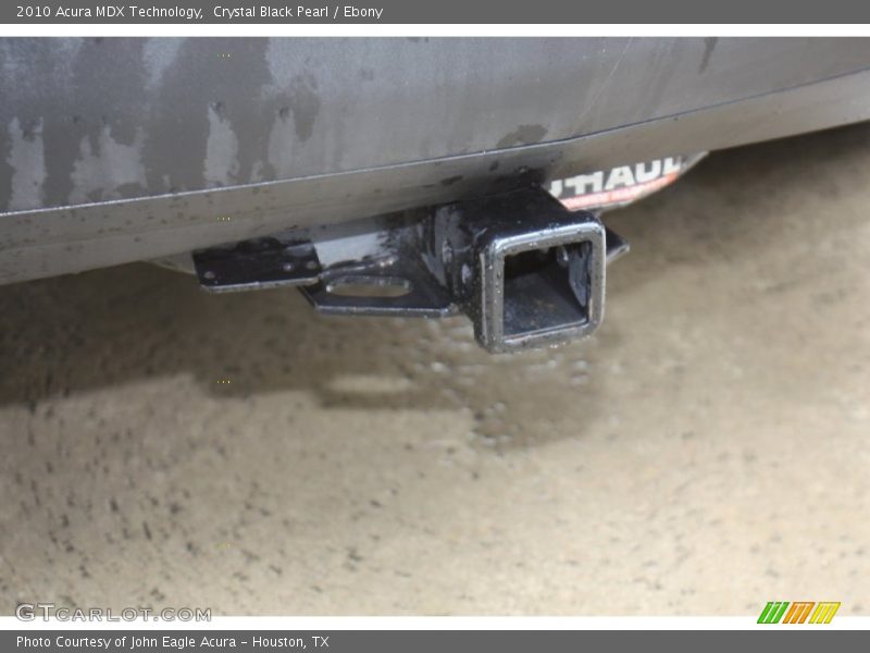 Crystal Black Pearl / Ebony 2010 Acura MDX Technology