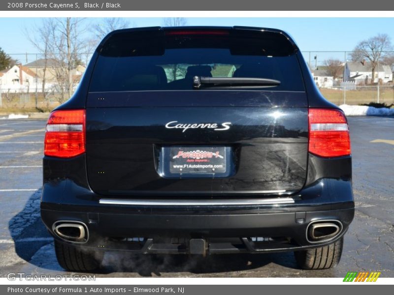 Black / Black 2008 Porsche Cayenne S