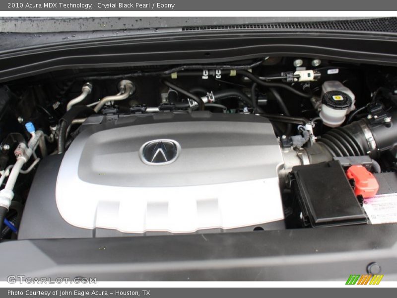 Crystal Black Pearl / Ebony 2010 Acura MDX Technology