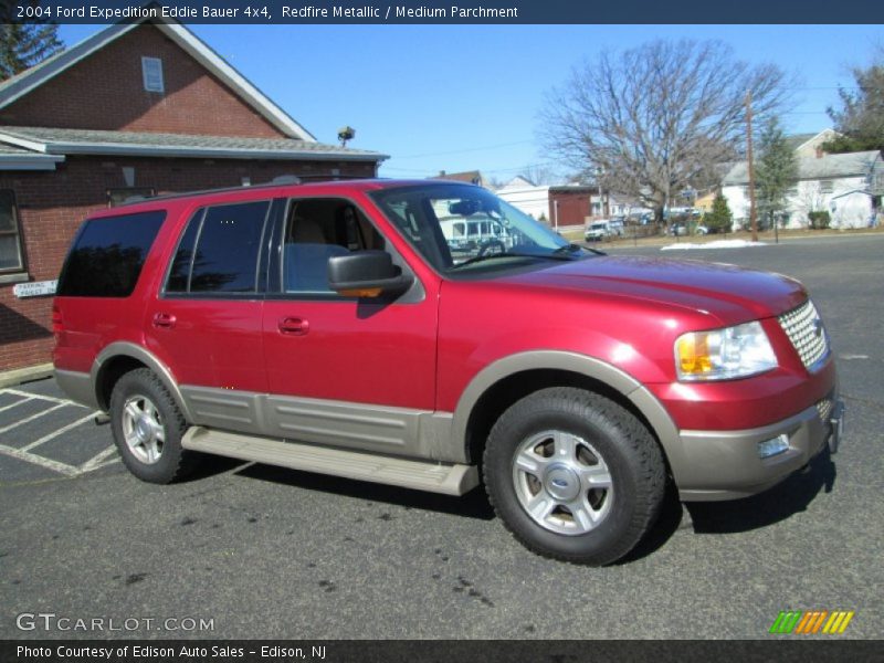 Redfire Metallic / Medium Parchment 2004 Ford Expedition Eddie Bauer 4x4