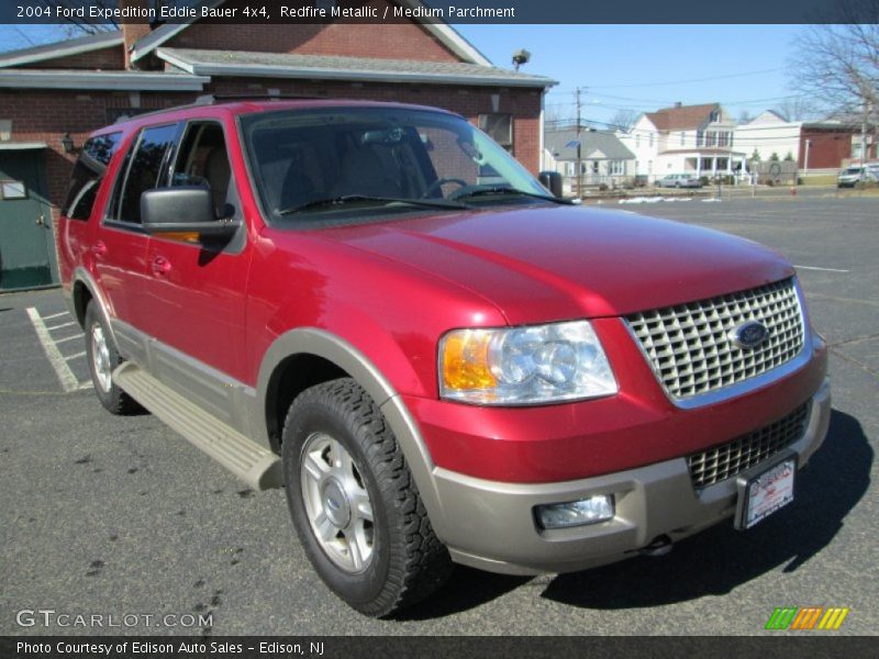 Redfire Metallic / Medium Parchment 2004 Ford Expedition Eddie Bauer 4x4