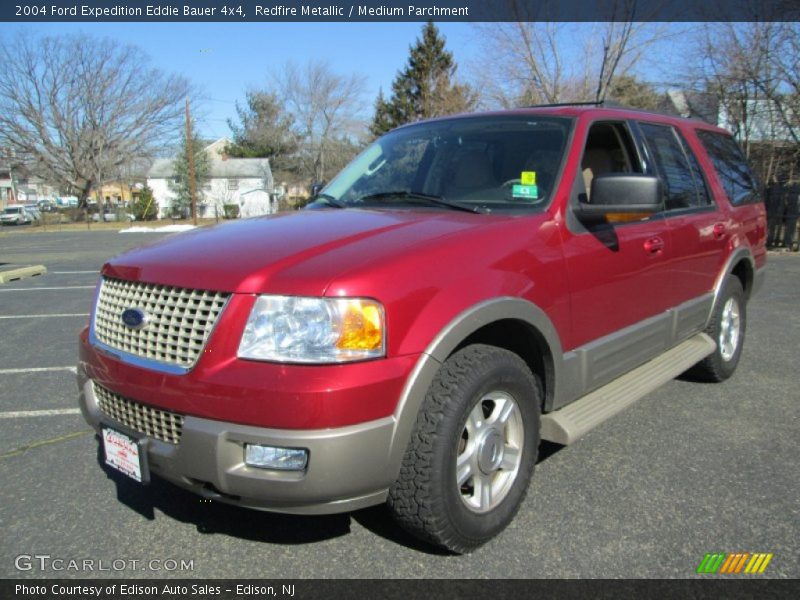 Redfire Metallic / Medium Parchment 2004 Ford Expedition Eddie Bauer 4x4