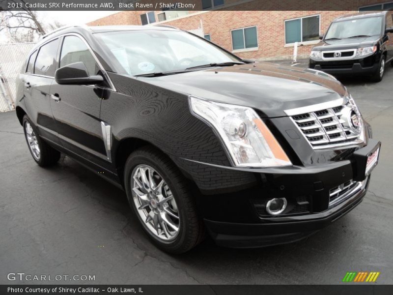 Black Raven / Shale/Ebony 2013 Cadillac SRX Performance AWD
