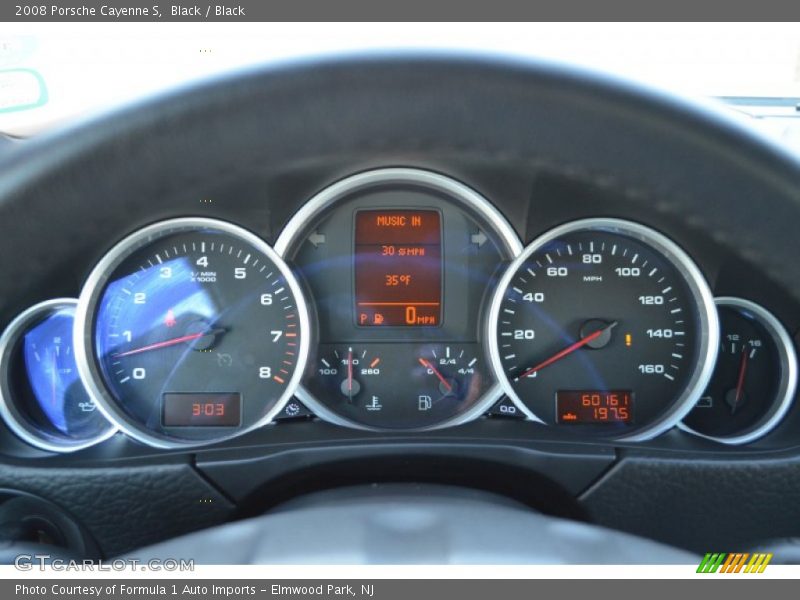  2008 Cayenne S S Gauges