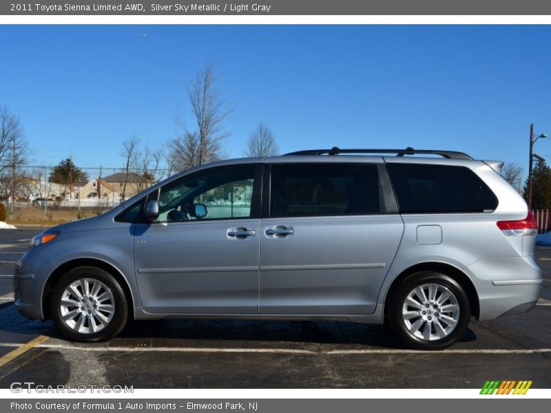  2011 Sienna Limited AWD Silver Sky Metallic