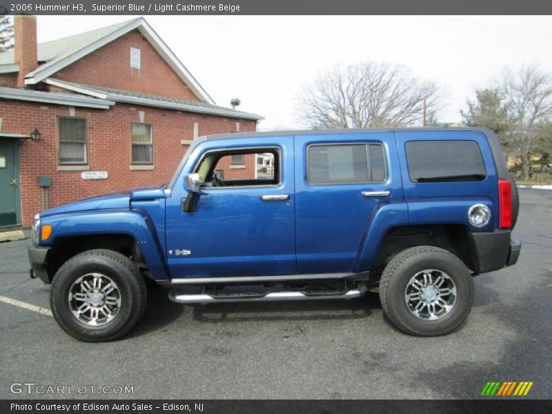 Superior Blue / Light Cashmere Beige 2006 Hummer H3