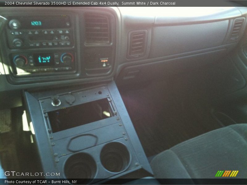 Summit White / Dark Charcoal 2004 Chevrolet Silverado 3500HD LS Extended Cab 4x4 Dually
