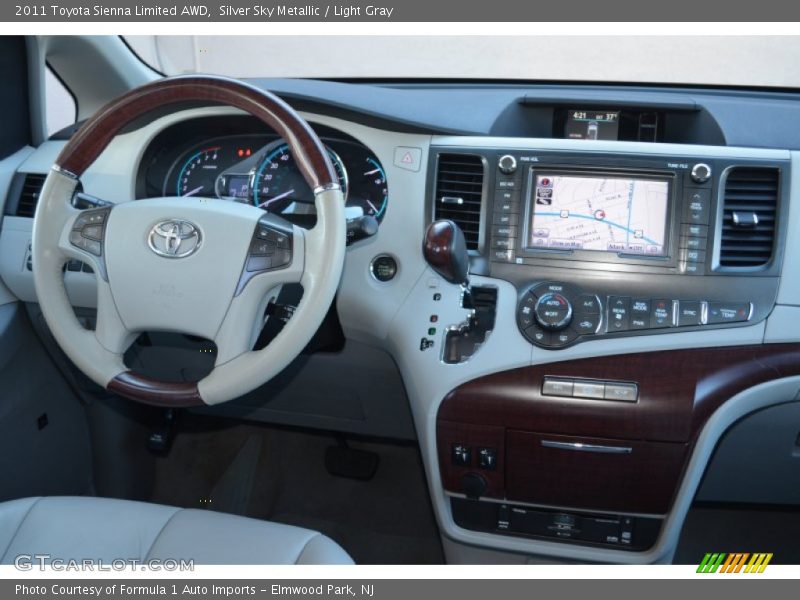 Controls of 2011 Sienna Limited AWD