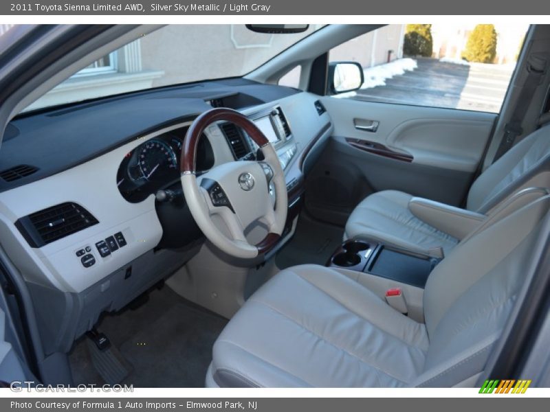 Light Gray Interior - 2011 Sienna Limited AWD 