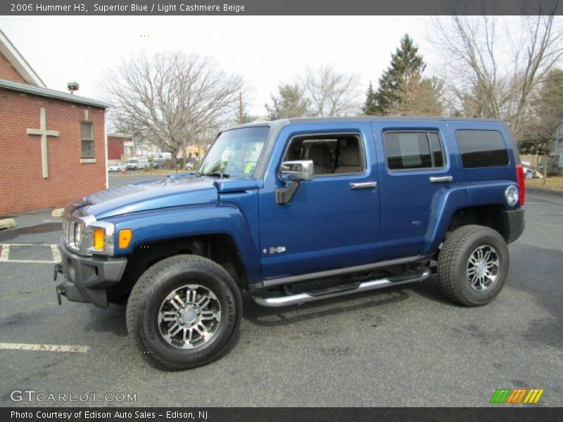 Superior Blue / Light Cashmere Beige 2006 Hummer H3