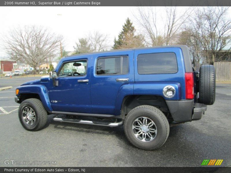 Superior Blue / Light Cashmere Beige 2006 Hummer H3