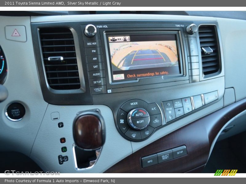 Silver Sky Metallic / Light Gray 2011 Toyota Sienna Limited AWD