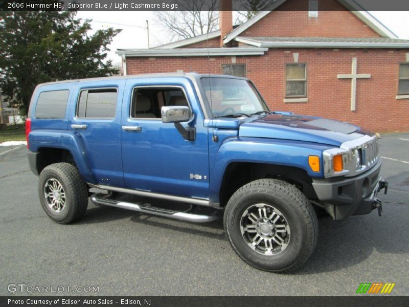 Superior Blue / Light Cashmere Beige 2006 Hummer H3