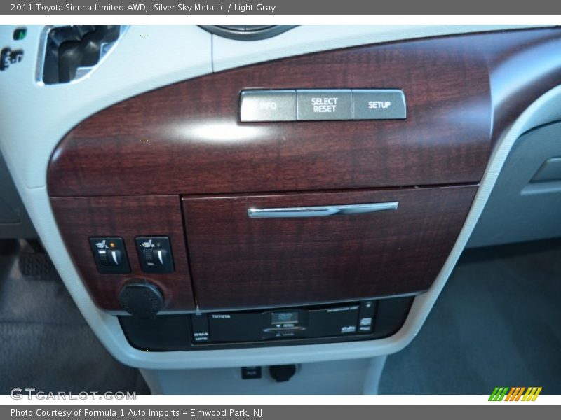 Silver Sky Metallic / Light Gray 2011 Toyota Sienna Limited AWD